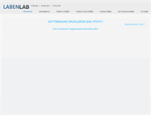 Tablet Screenshot of labenlab.com